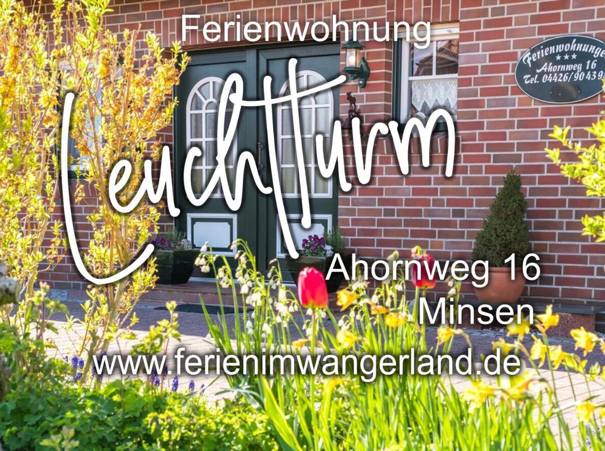 Ferien Im Wangerland Ferienwohnung Leuchtturm Minsen Schillig Hund Pool Sauna Norderaltendeich エクステリア 写真